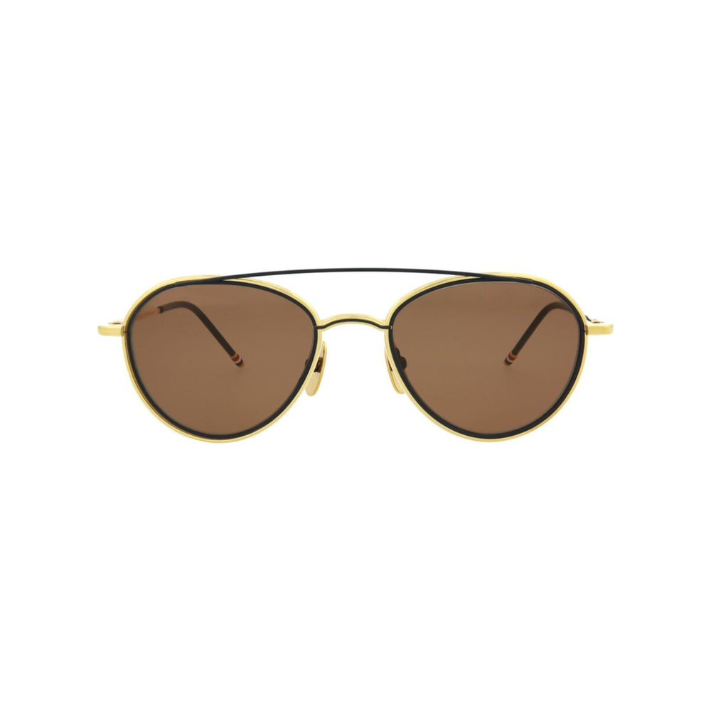 Thom Browne Aviator-Style Metal Sunglasses - One Size