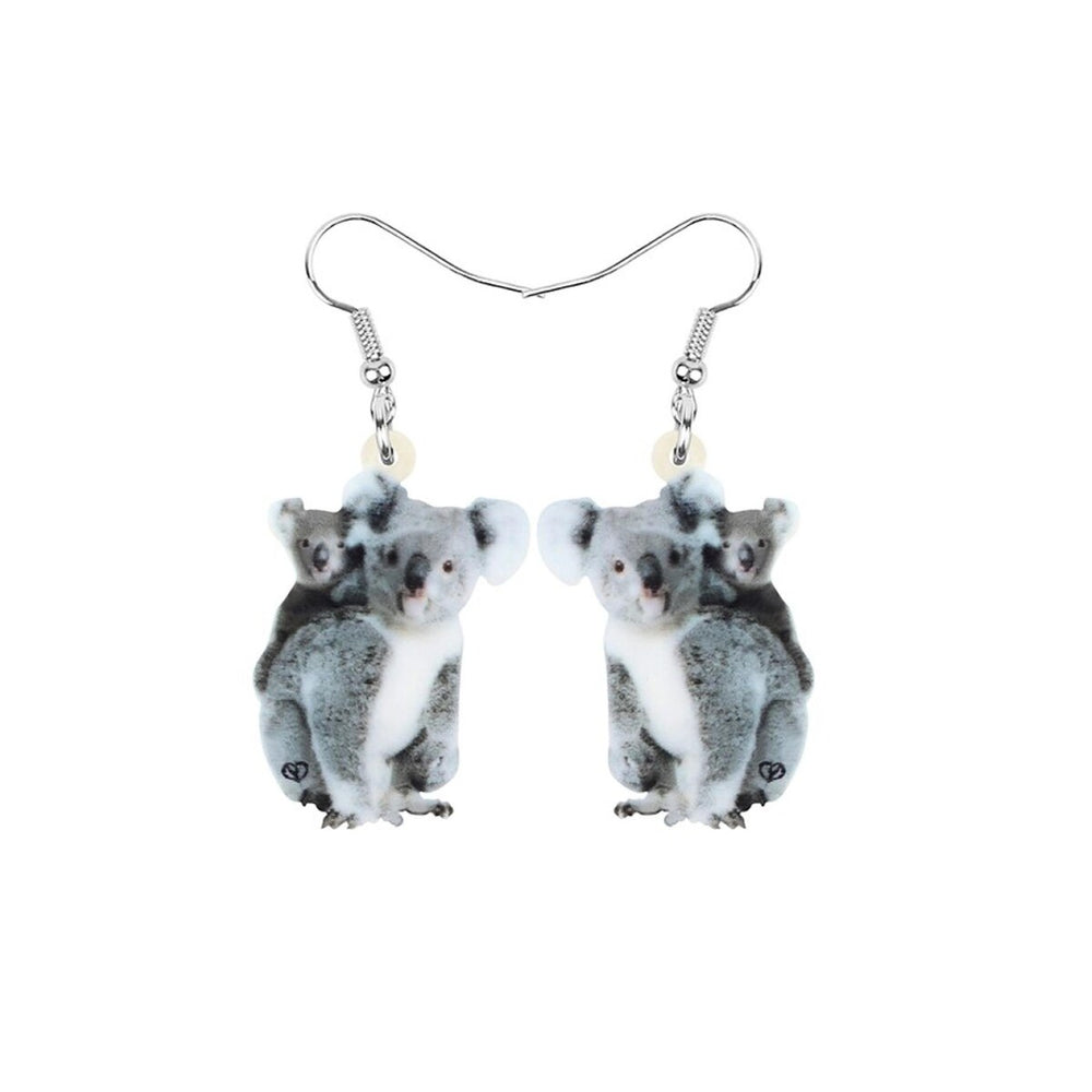 Baby Mama Koala Drop Earrings