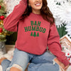 Bah Humbug Trees Garment Dyed Sweatshirt