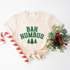 Bah Humbug Trees Short Sleeve Crewnneck Tee