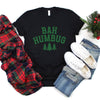 Bah Humbug Trees Short Sleeve Crewnneck Tee