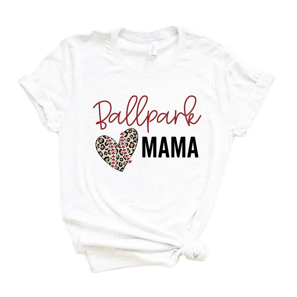 Ballpark Mama Short Sleeve Crewnneck Tee