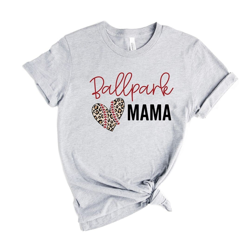 Ballpark Mama Short Sleeve Crewnneck Tee