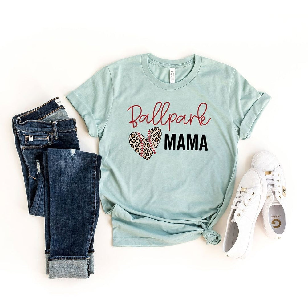 Ballpark Mama Short Sleeve Crewnneck Tee