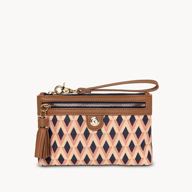 Barbee Tassel Wristlet