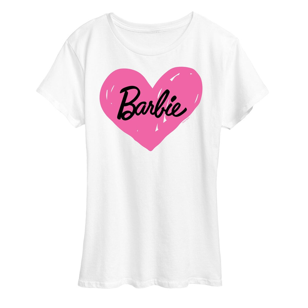 Barbie Hand Painted Heart