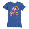 Barbie Logo Pink Daisy Pattern