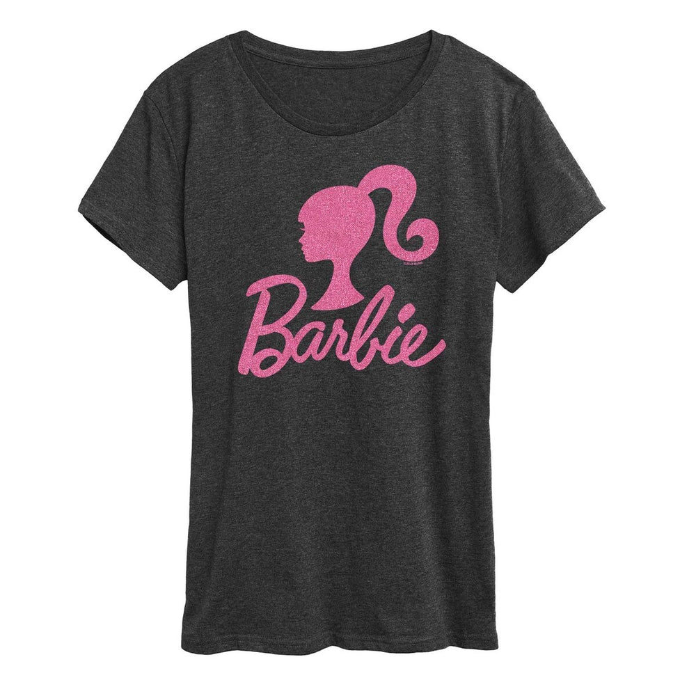 Barbie Logo Pink Glitter