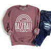 Baseball Mom Arch Graphic Sweatshirt