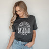 Baseball Mom Arch Short Sleeve Crewnneck Tee