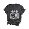 Baseball Mom Arch Short Sleeve Crewnneck Tee