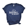 Baseball Mom Ball Short Sleeve Crewnneck Tee