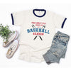 Baseball Season Bats Ringer Tee