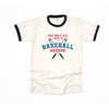 Baseball Season Bats Ringer Tee