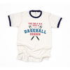 Baseball Season Bats Ringer Tee