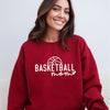 Basketball Mom Ball Graphic Sweatshirt