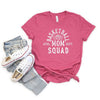 Basketball Mom Squad Short Sleeve Crewnneck Tee