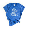 Basketball Mom Squad Short Sleeve Crewnneck Tee