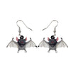 Bat Drop Earring