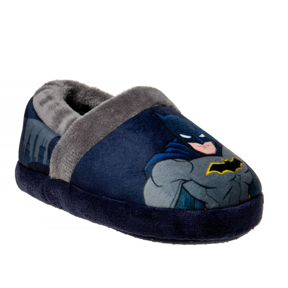 Batman Boys Dual Sizes Slippers. (Toddler/Little Kids)