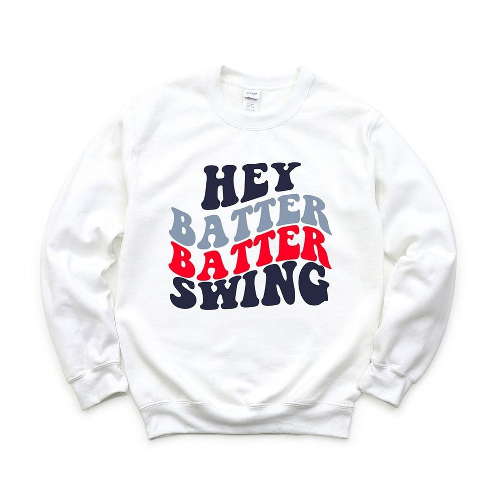 Batter Batter Swing Stacked Graphic Sweatshirt