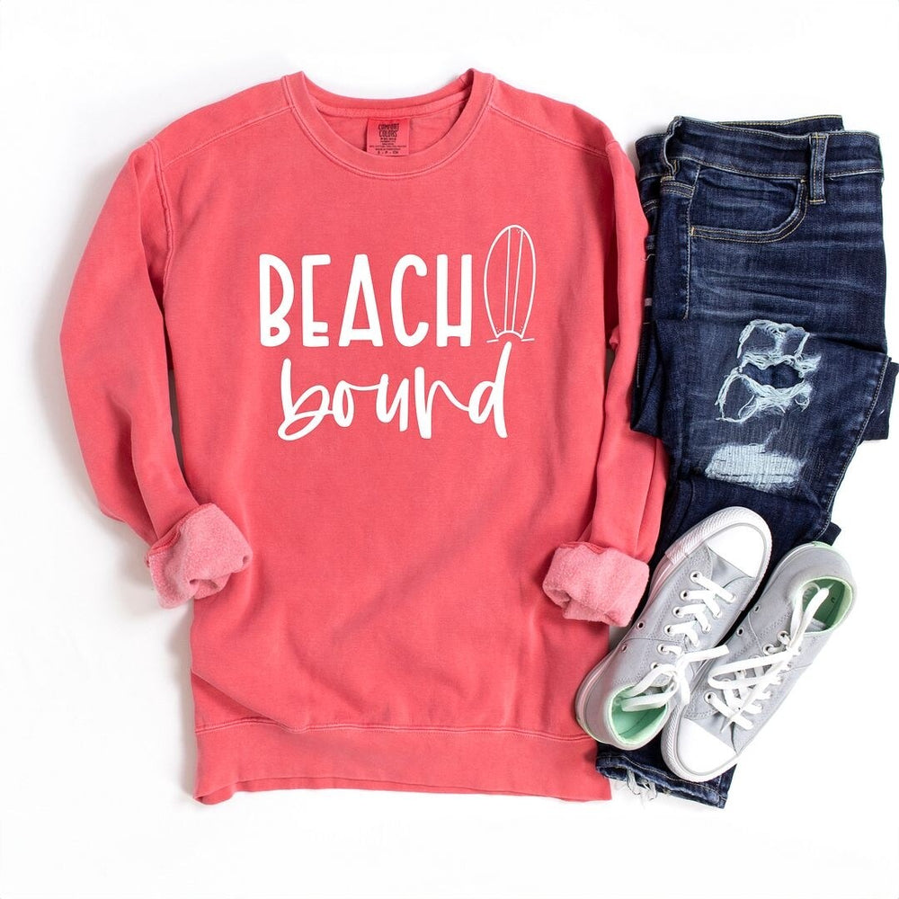 Beach Bound Garment Dyed Sweatshirt