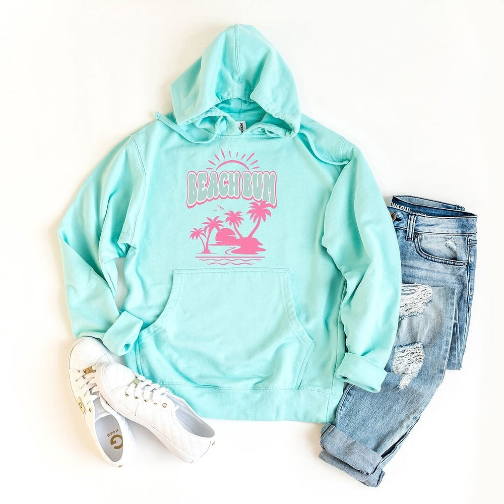 Beach Bum Horizon Graphic Hoodie