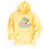 Beach Bum Stripes Graphic Hoodie