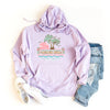 Beach Bum Stripes Graphic Hoodie