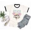 Beach Van Triangle Ringer Tee