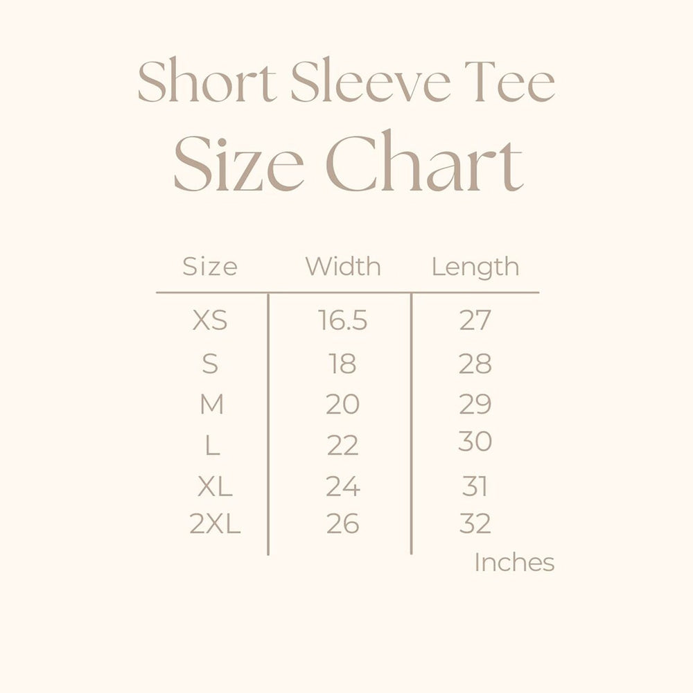 Beach Vibes Trees Short Sleeve Crewnneck Tee