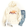 Bear Sunset Valley Graphic Hoodie