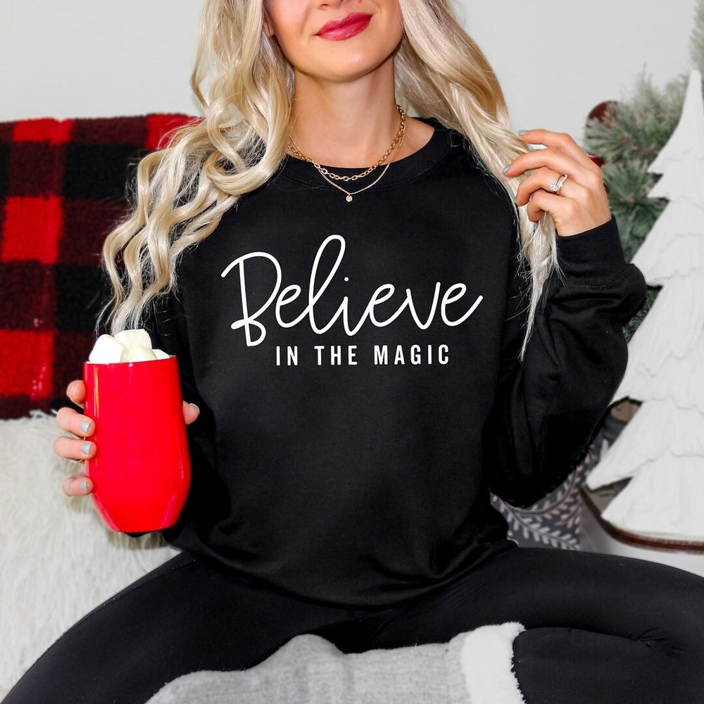 Believe In The Magic Graphic Sweatshirt