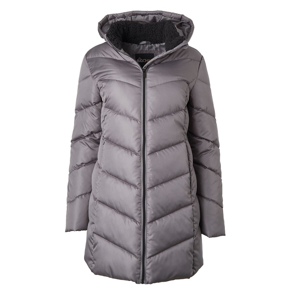 Big Chill Ladies Chevron Quilted Walker with Boucle Lined Collar