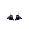 Black Labrador Dog Drop Earrings