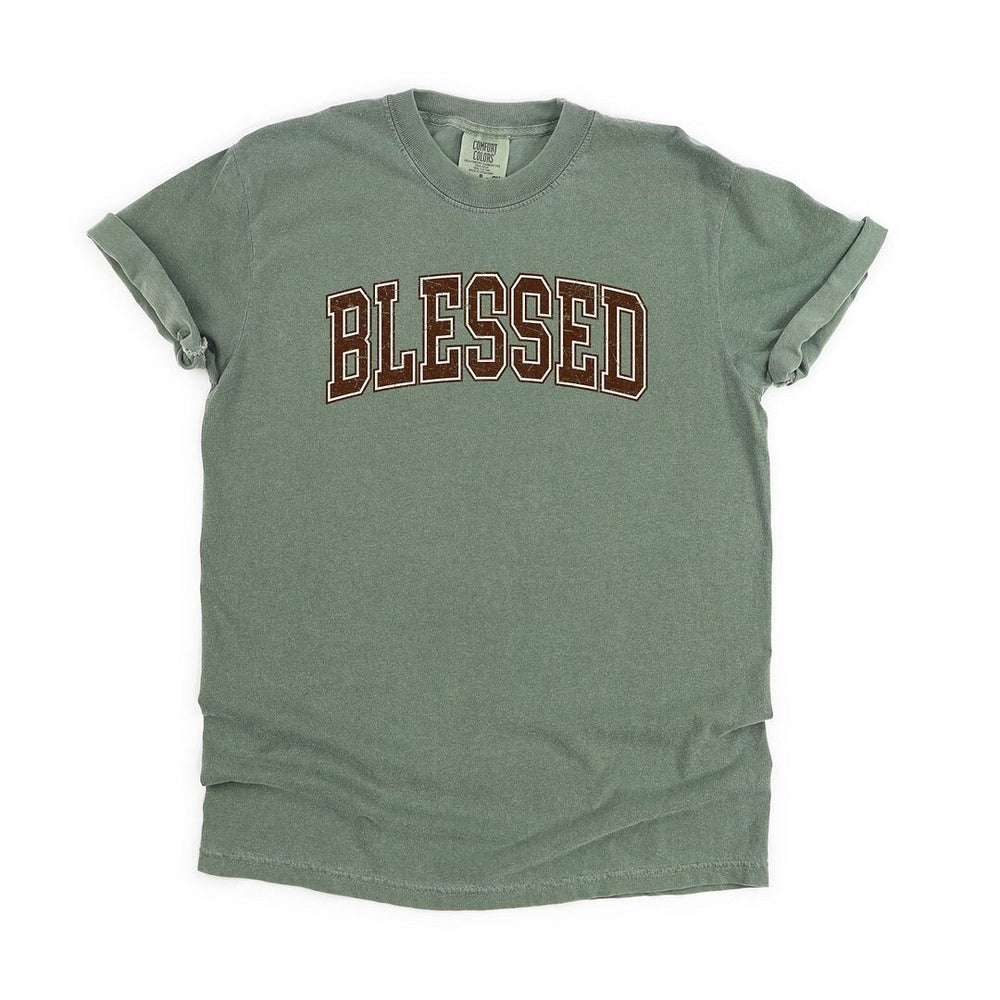 Blessed Grunge Garment Dyed Tee