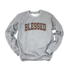 Blessed Grunge Graphic Sweatshirt