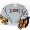 Blessed Grunge Graphic Sweatshirt