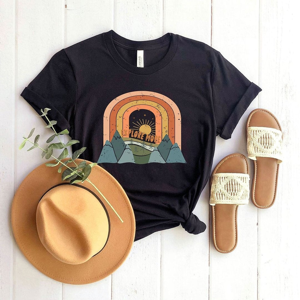 Boho Explore More Short Sleeve Crewnneck Tee