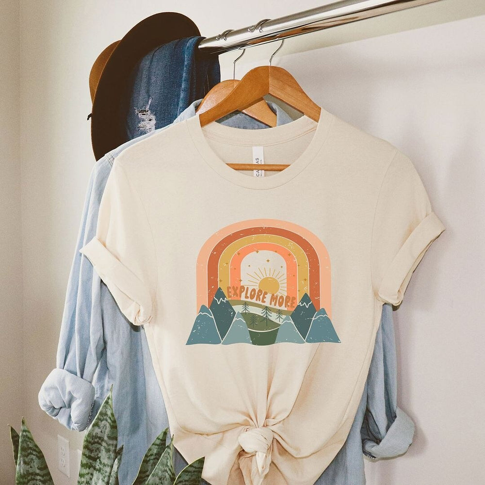 Boho Explore More Short Sleeve Crewnneck Tee