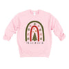 Boho Fa La La Rainbow Graphic Sweatshirt