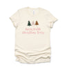 Boho Farm Fresh Christmas Trees Short Sleeve Tee