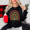 Boho Have Yourself Rainbow Graphic Sweatshirt