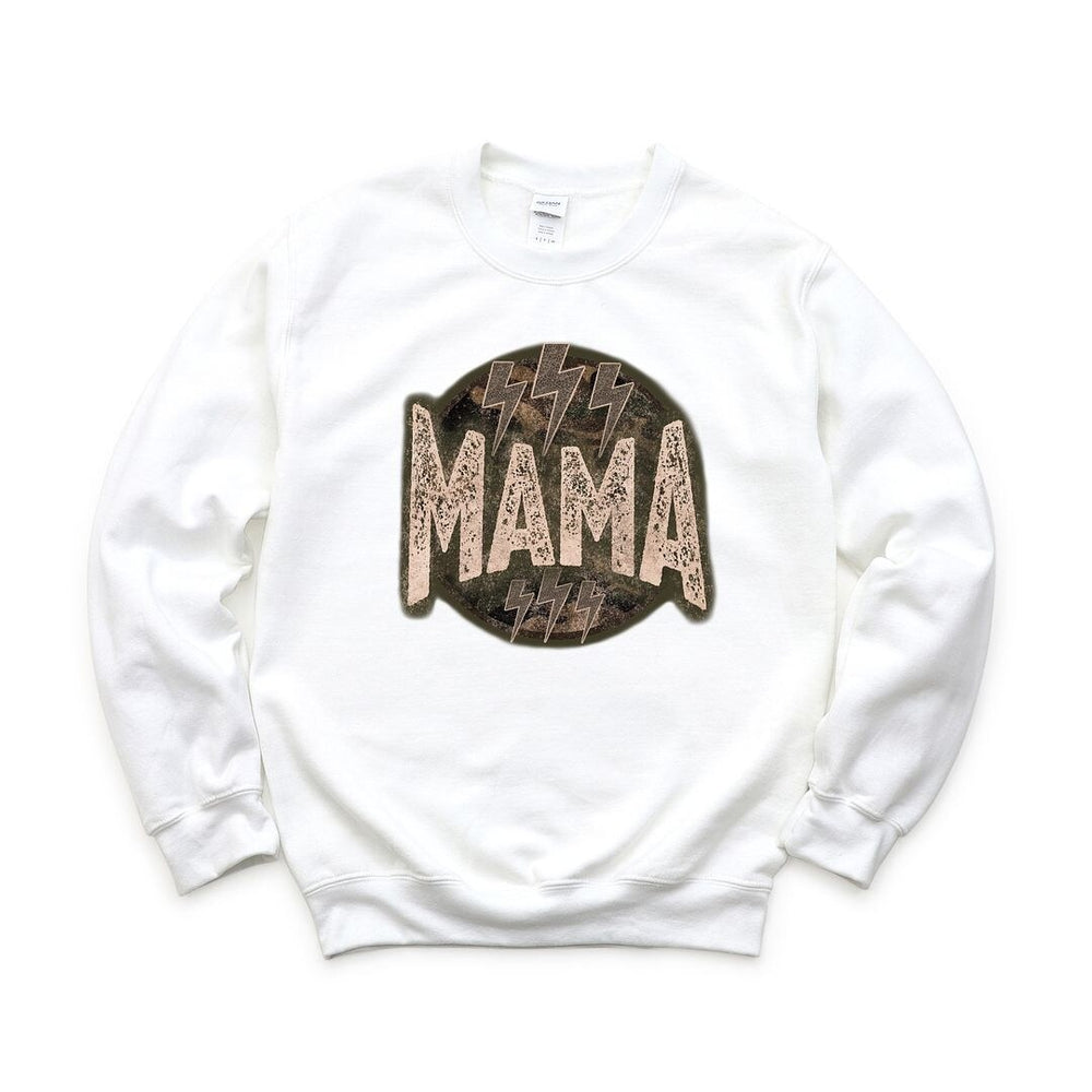 Boho Mama Lightning Bolts Graphic Sweatshirt