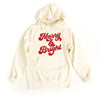 Bold Merry And Bright Graphic Hoodie