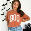 Boo Distressed Garment Dyed Tee