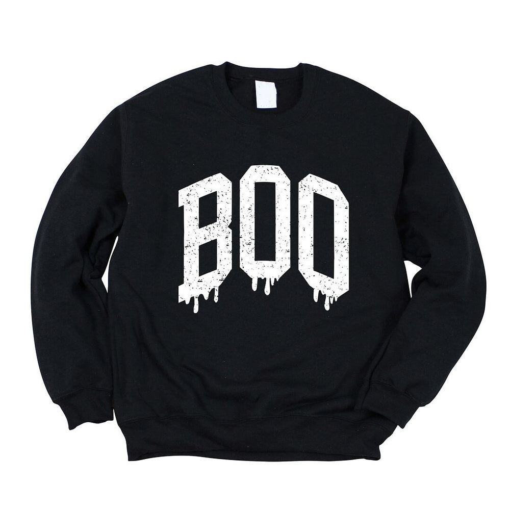 Boo Distressed Sweatshirt