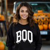 Boo Distressed Sweatshirt