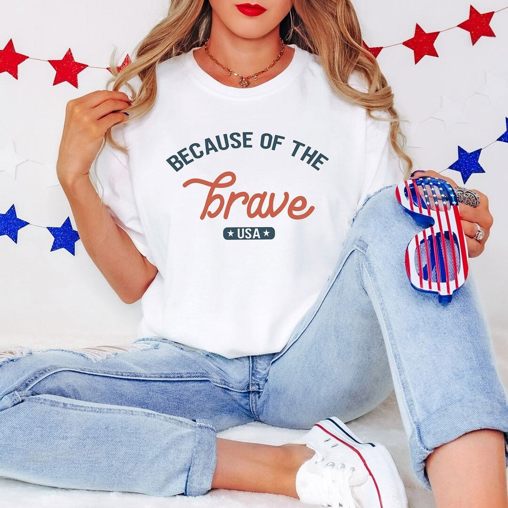 Brave USA Garment Dyed Tee