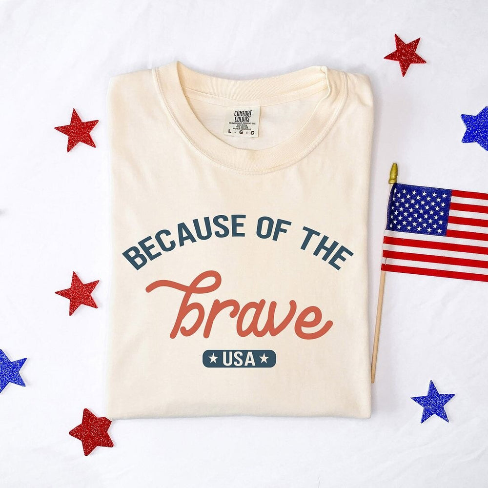 Brave USA Garment Dyed Tee